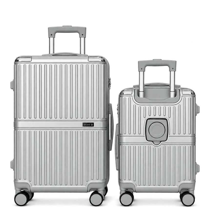Premium Aluminium Set in silver